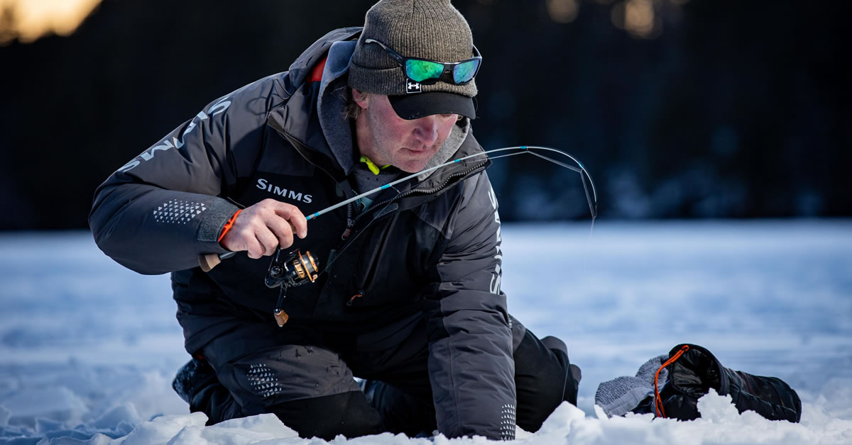 Although most early season lake trout run from three to six pounds, larger fish are always a possibility.