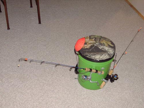 homemade ice fishing rod holders Quotes