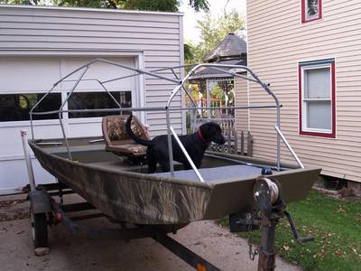 jon boat duck blind plans source http lake link com forums waterfowl 