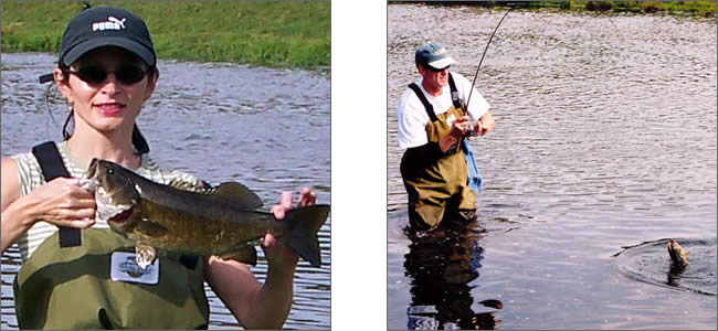 Catching Smallies...
