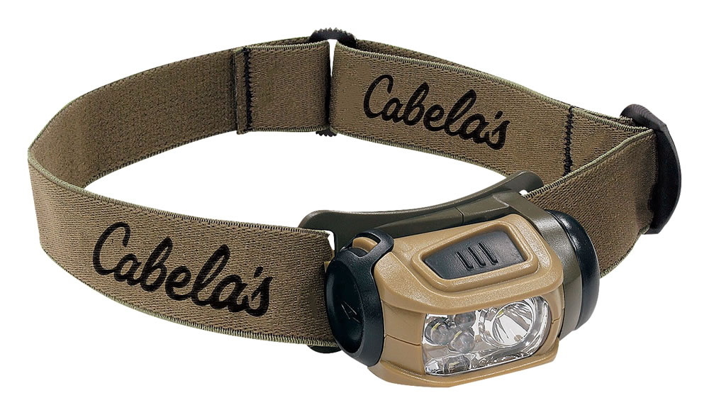 Most Compact: Cabela's by Princeton Tec Alaskan Guide RGB Headlamp