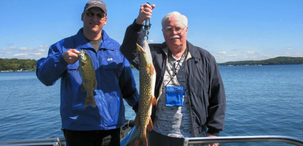 Business Card: Lake Geneva Fishing Guides