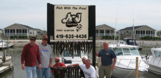 Business Card: A-n-J Charters Fishing