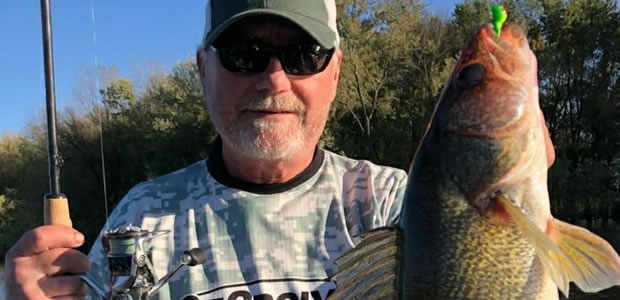 Business Card: Dancing with Walleyes