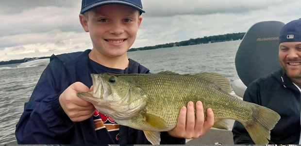Business Card: Fishing Thrills Guide Service