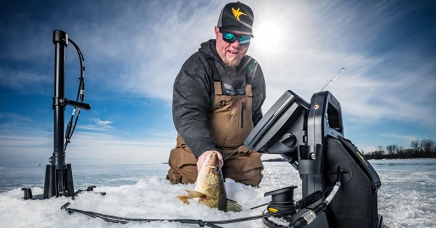 Locate Fish Faster Through the Ice with Intuitive Technology from Humminbird