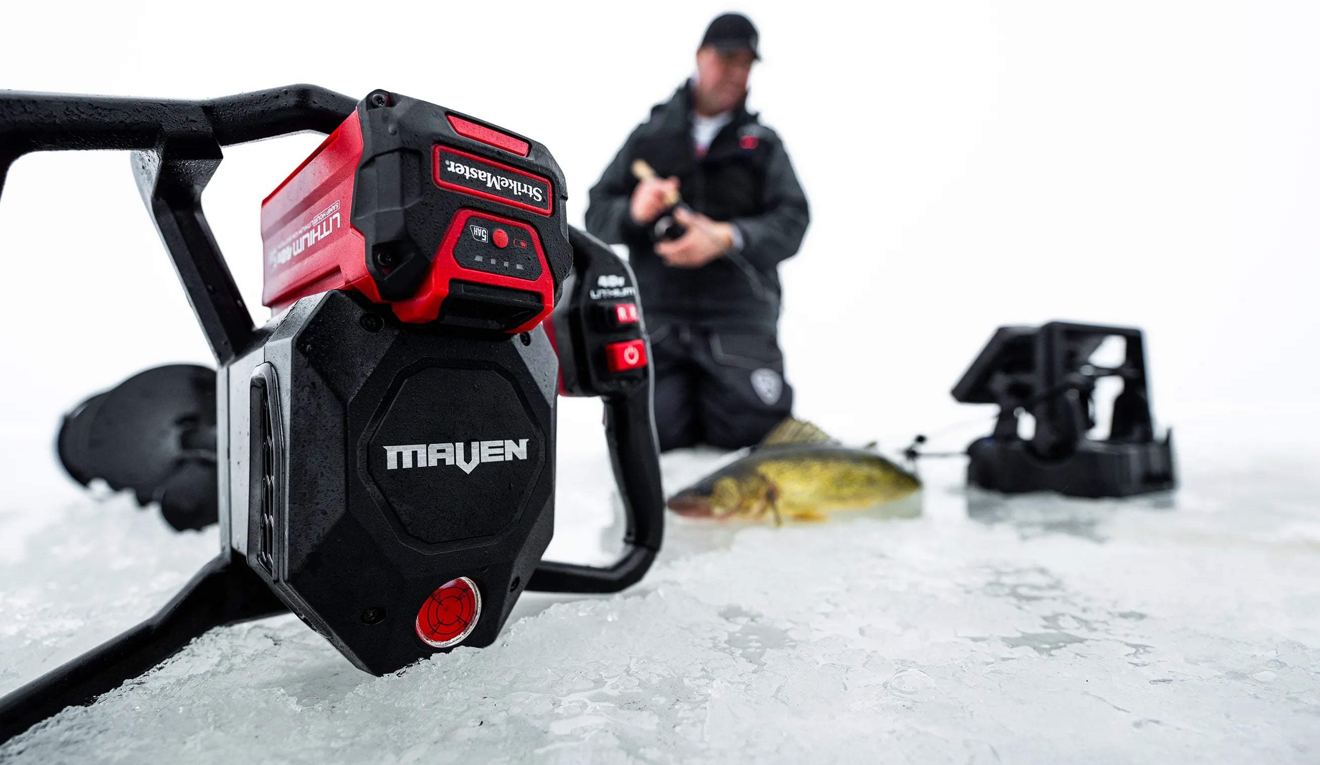 StrikeMaster Introduces The Maven Lithium 40v Ice Auger