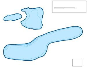 Turtlehead Lake Topographical Lake Map