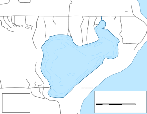 Europe Lake Topographical Lake Map